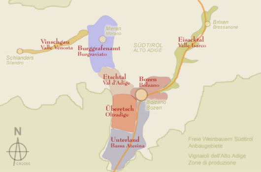 Wein Südtirol